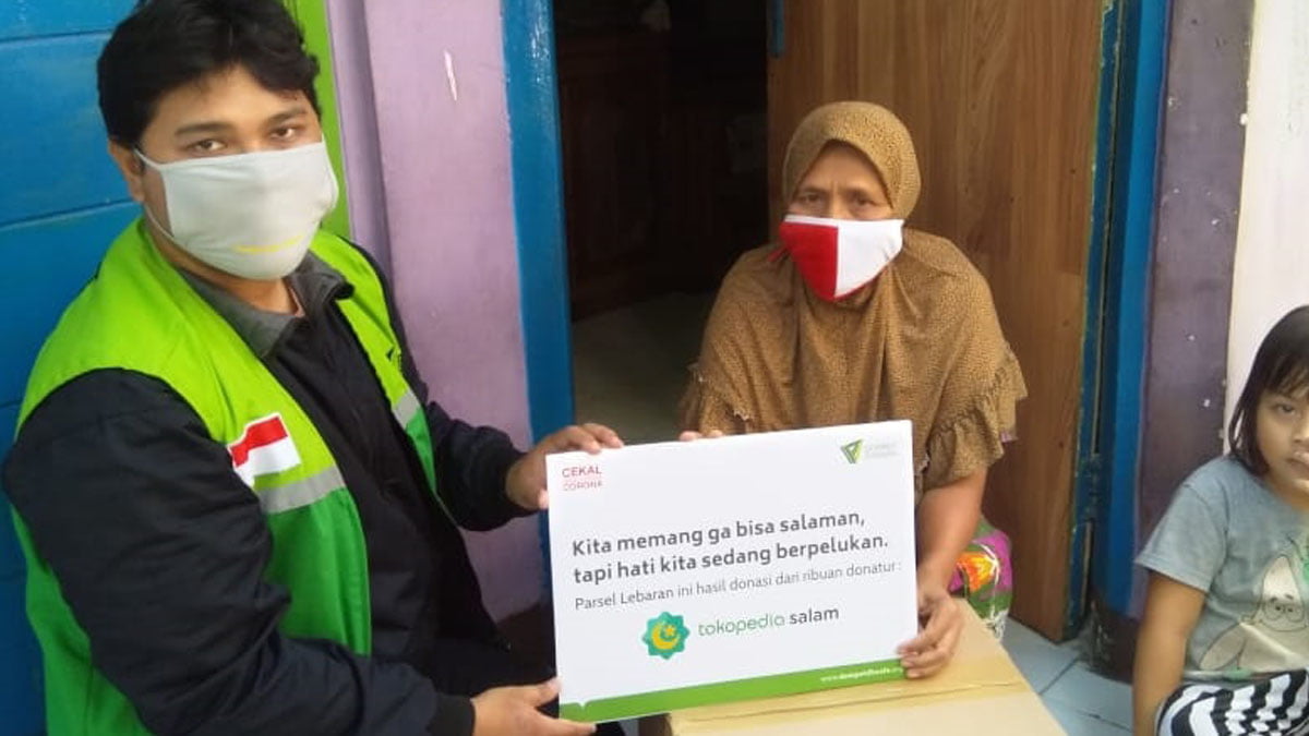 Tokopedia Bersama Dompet Dhuafa Distribusikan Paket Kebaikan Ramadhan Bagi Masyarakat Terdampak Pandemi