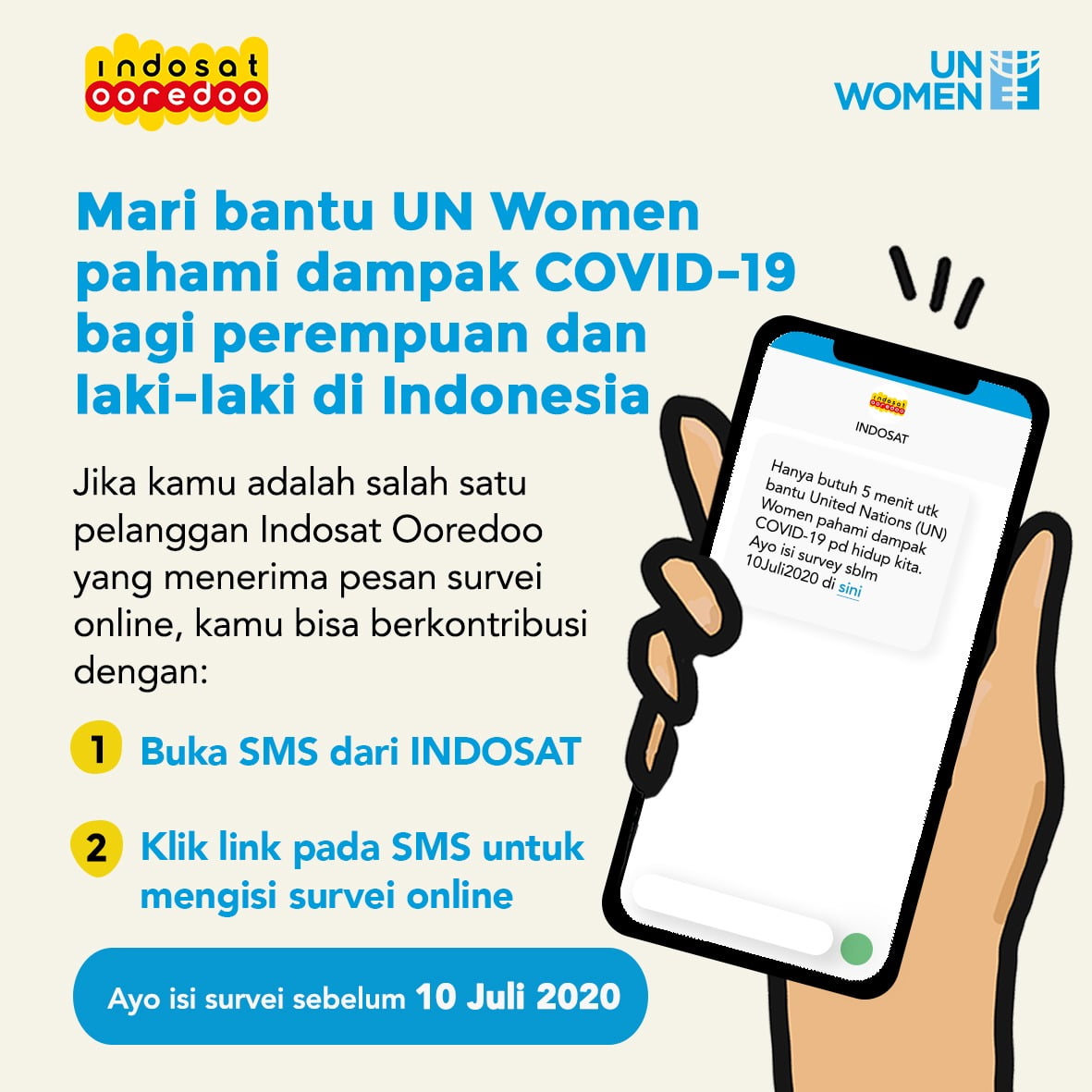 Indosat Gelar Survei Lewat SMS, Mau Ngapain?