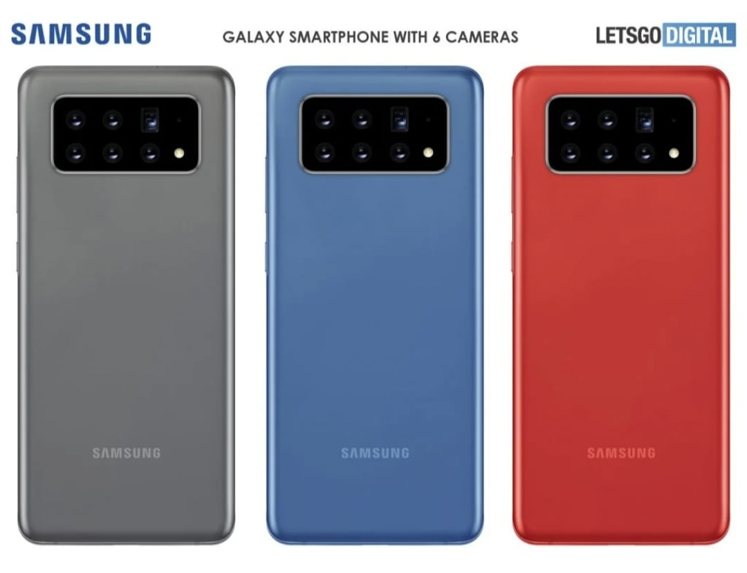 Penampakan Smartphone Samsung dengan 6 Kamera