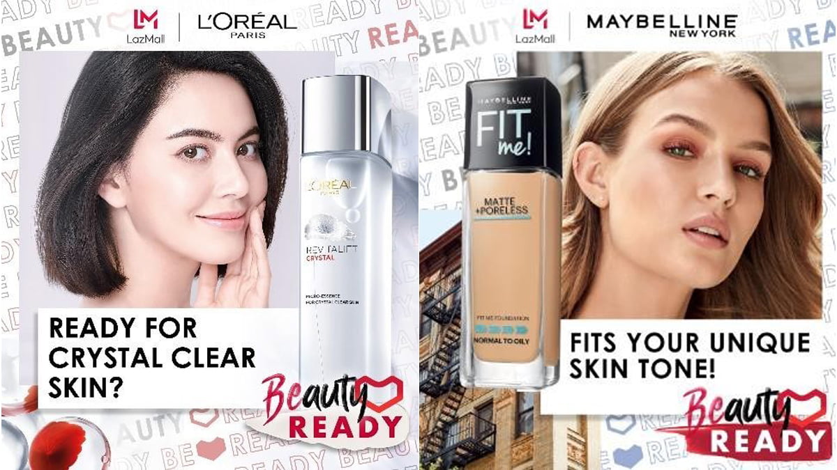 Persiapan Menjalani New Normal, L'Oreal Berkolaborasi Dengan Lazada Hadirkan Beauty Ready