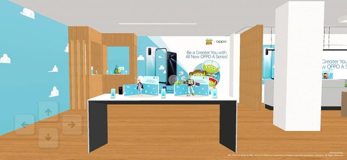 Mengunjungi Oppo Store Secara Virtual via Aplikasi Be A Greater You