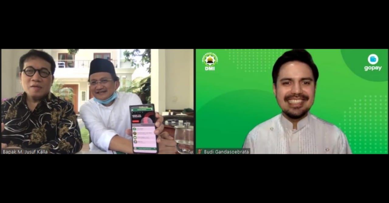 Gandeng GoPay, DMI Dorong Infak Non-Tunai