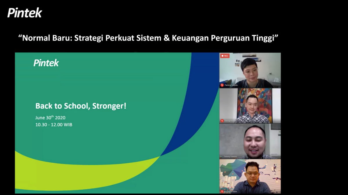 Pintek Gandeng SEVIMA Dukung  Sistem dan Keuangan Perguruan Tinggi di Masa New Normal