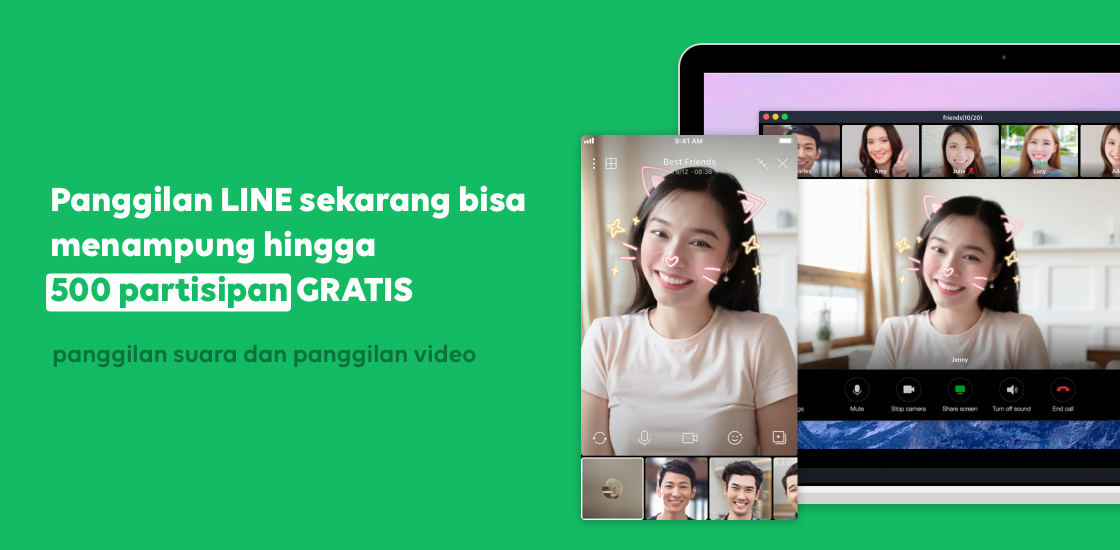 Video Call di LINE Kini Bisa Tampung Hingga 500 Orang