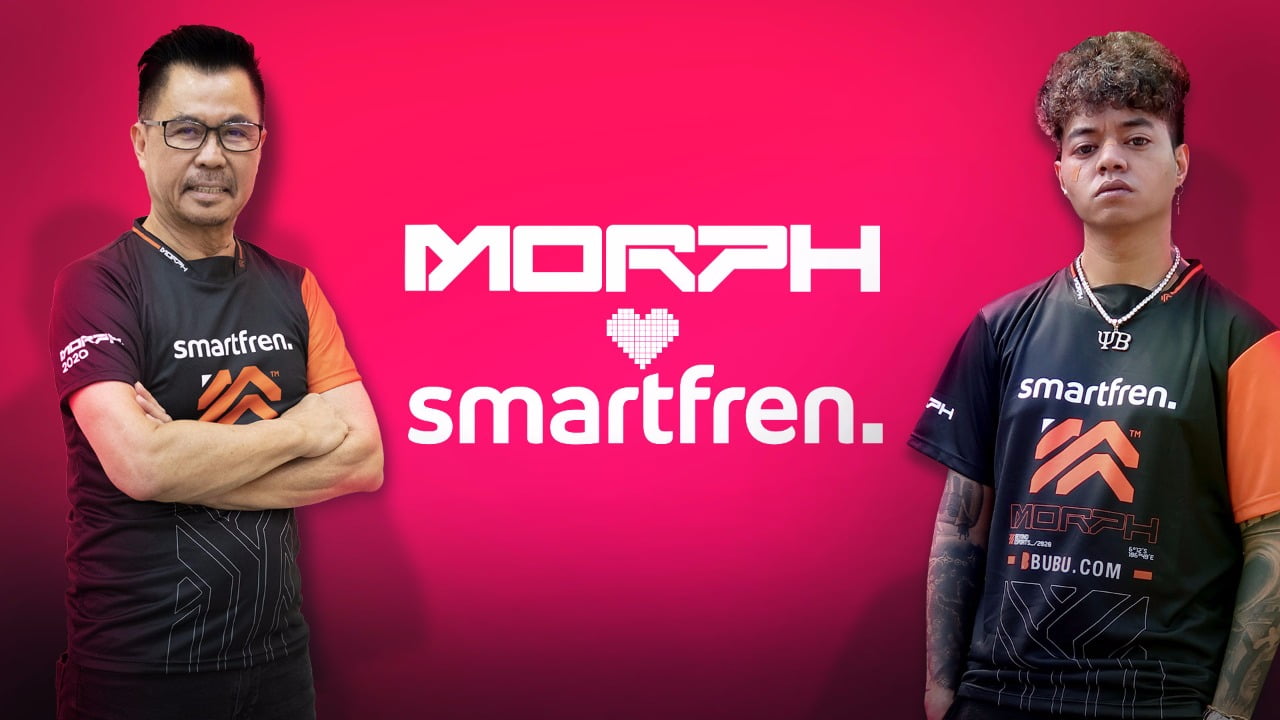 Smartfren Jalin Kerja Sama dengan MORPH, Tim Esports Besutan Reza Arap