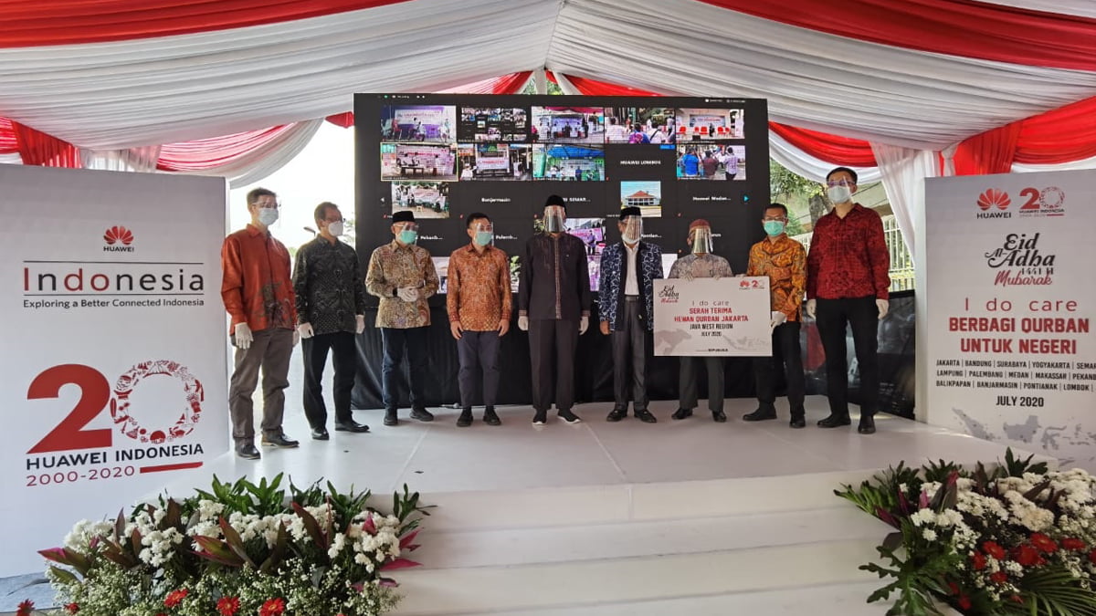 Huawei Indonesia Berbagi Qurban untuk Negeri