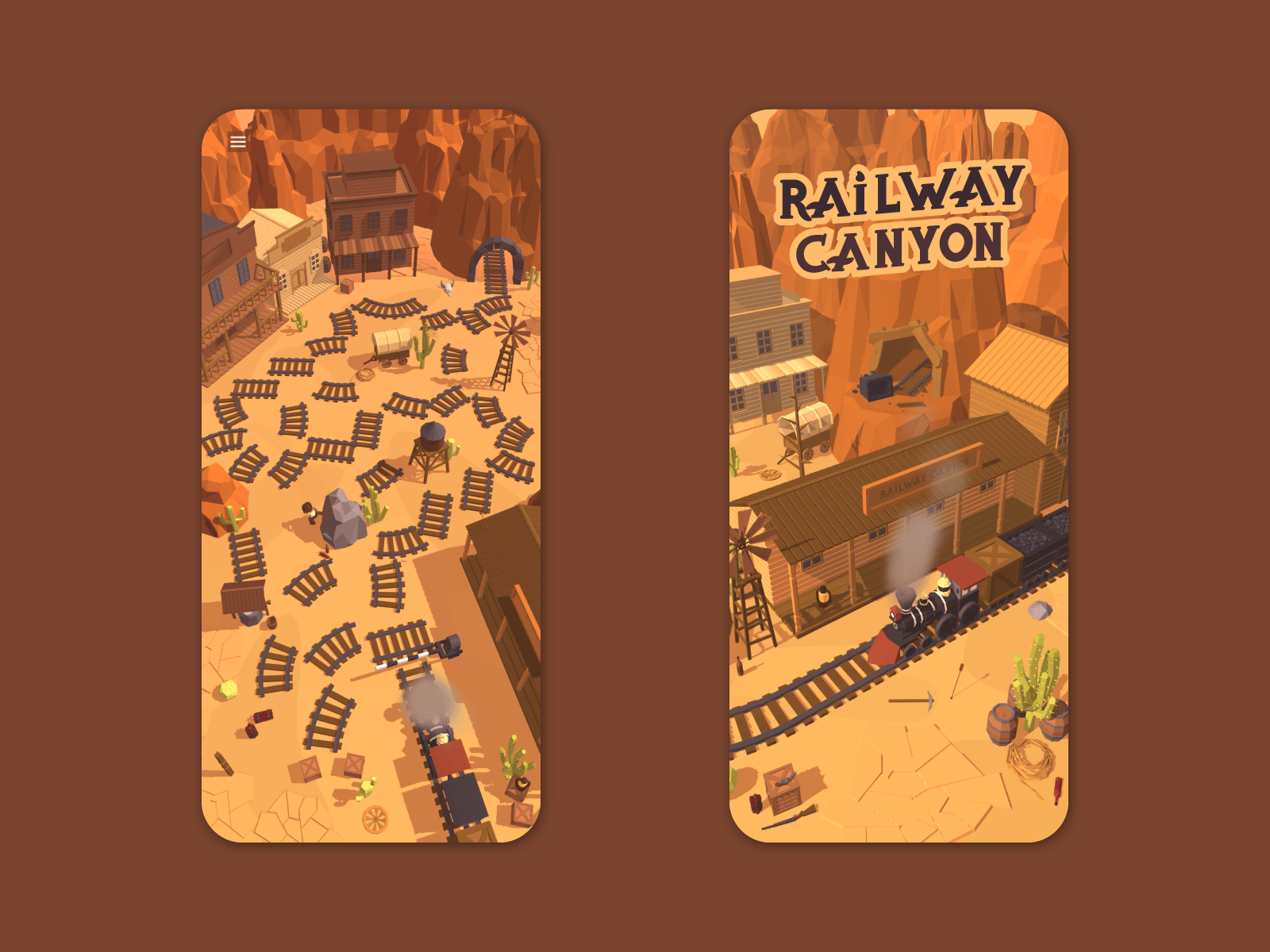 Bantu Kereta Kabur dari Bandit di Game Railway Canyon yang Sudah Hadir di iOS