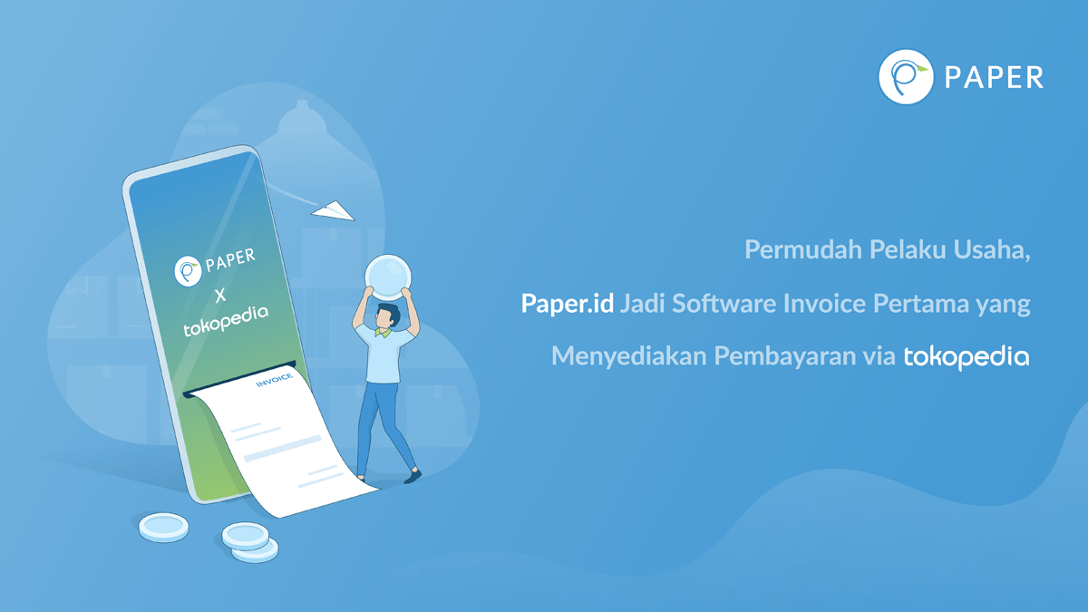 Permudah Pelaku Usaha, Paper.id Sediakan Pembayaran via Tokopedia