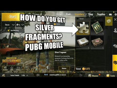 Berbagai Cara untuk Mendapatkan Silver Fragment PUBG Mobile