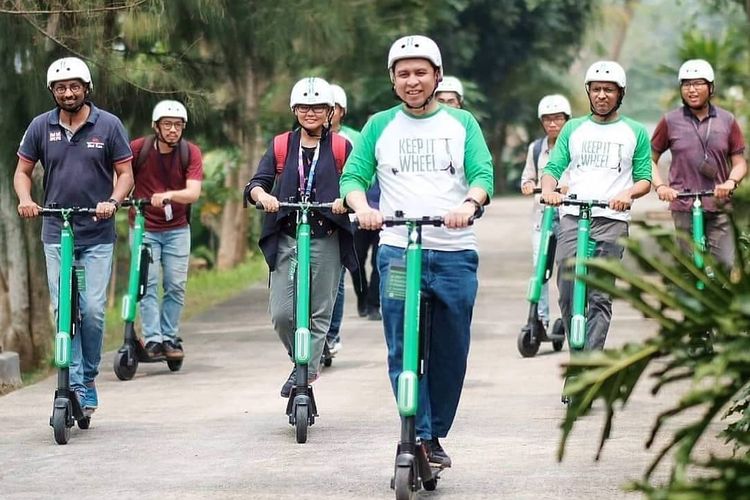 GrabWheels Kembali Mengaspal di Jalanan Ibu Kota