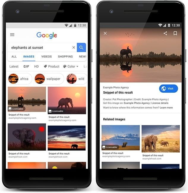 Lindungi Para Fotografer, Google Hadirkan Fitur Lisensi Gambar