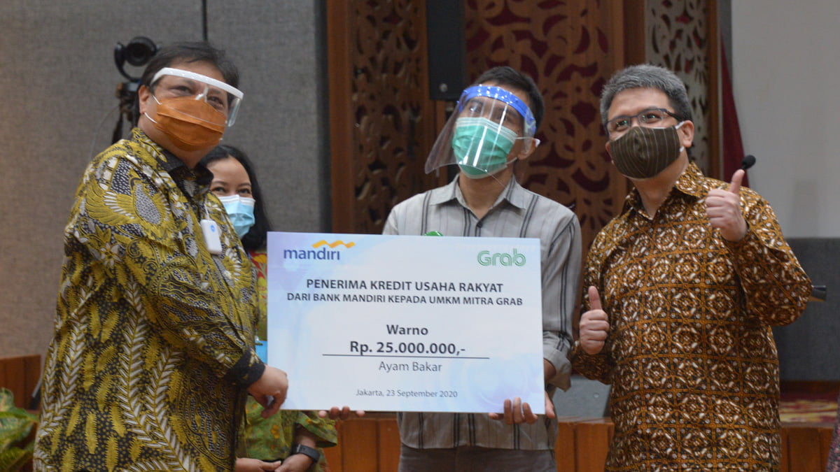 Grab Dorong Optimalisasi Penyaluran Kredit Usaha Rakyat Lewat Platform Digital