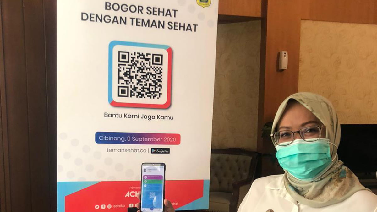 Tekan Penyebaran Virus COVID-19, Pemkab Bogor Luncurkan Aplikasi Teman Sehat