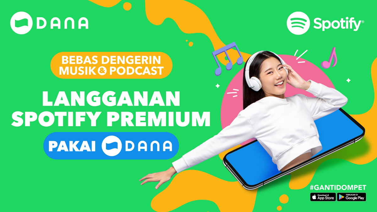 DANA Tawarkan Cara Mudah Berlangganan Spotify Premium