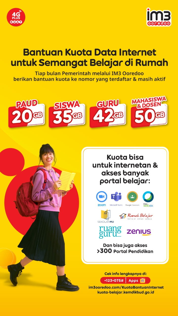 Kuota Gratis Indosat Ooredoo Sudah Bisa Dinikmati, Ini Besaran Kuotanya