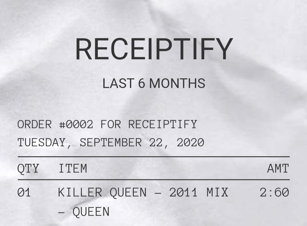 Receiptify Lagi Hits, Begini Cara Buatnya