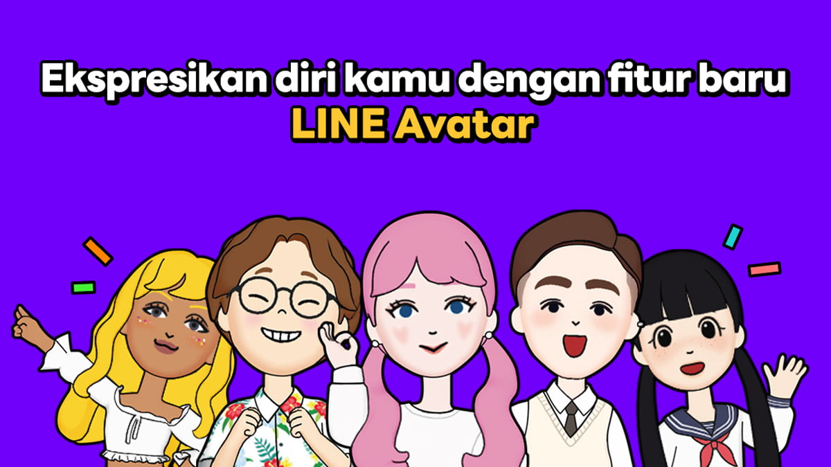 LINE Hadirkan Fitur Baru, Bisa Bikin Foto Profil Sendiri Versi Kartun