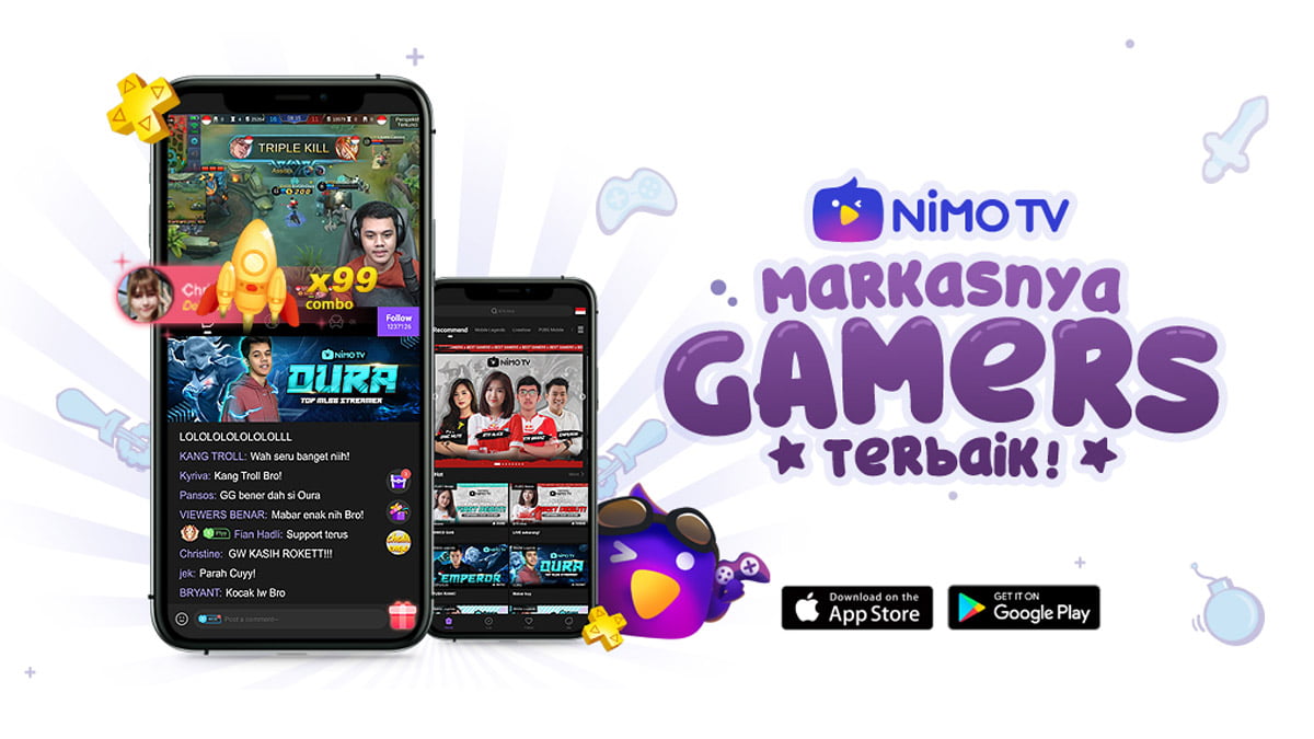 Lawan Covid-19, Nimo TV Hadirkan Konten Menarik Bersama Streamer Baru