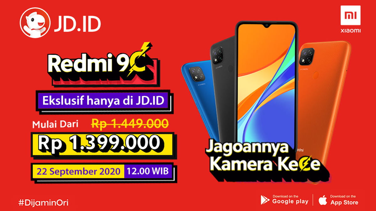 Flash Sale Xiaomi Redmi 9C Tahap 2 Kembali Digelar Oleh JD.ID