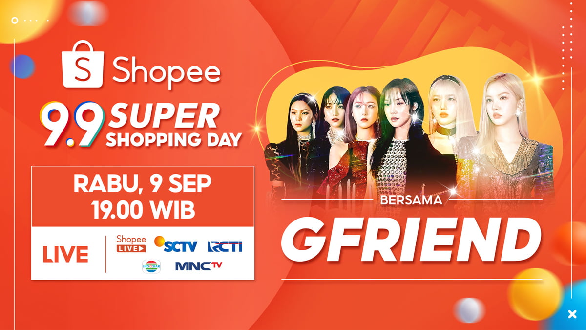 Meriahkan Festival Belanja Online 9.9 Super Shopping Day, Shopee Hadirkan GFRIEND