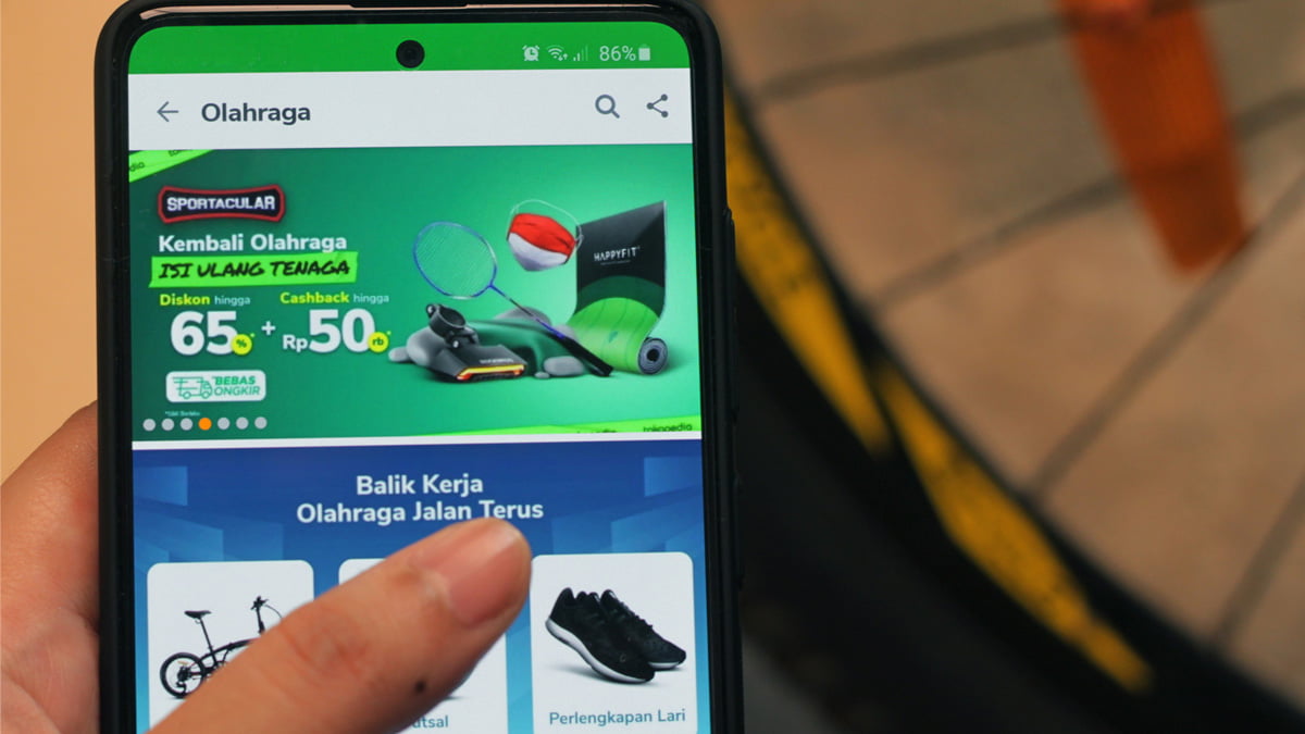 Tokopedia Ungkap Tren Penjualan Produk Olahraga Selama Pandemi