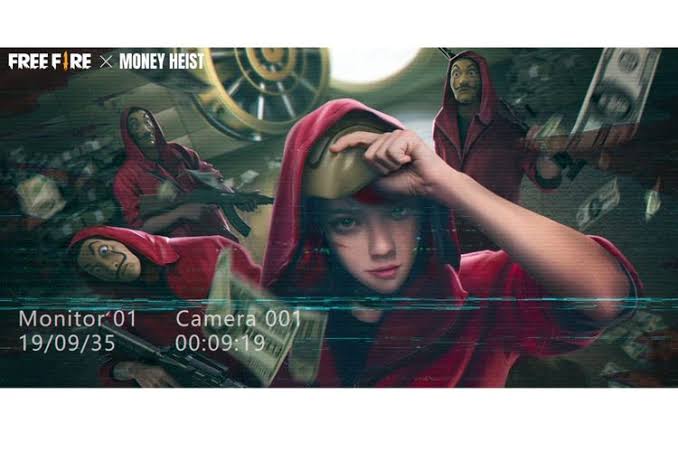 Free Fire Bikin Event Bareng Money Heist