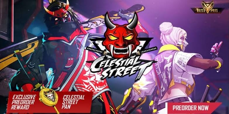 Celestial Street, Elite Pass Terbaru Free Fire