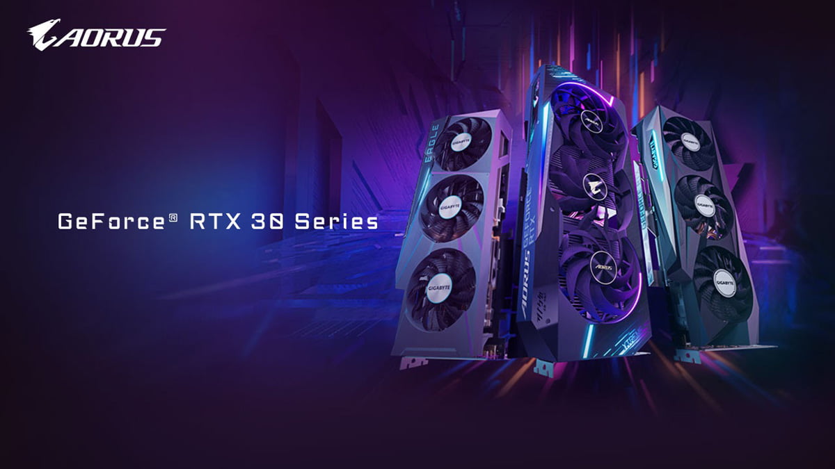 GIGABYTE Luncurkan Kartu Grafis AORUS GeForce RTX 30 series