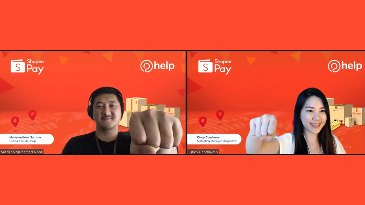 Help Gandeng ShopeePay Hadirkan Pembayaran Digital untuk Layanan Pengiriman Barang