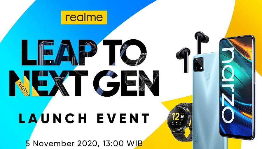 Realme Siap Luncurkan Smartphone Narzo 20 dan Produk AIoT