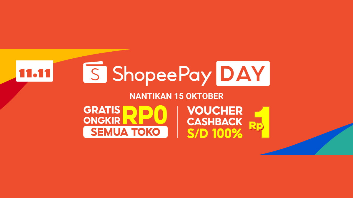 ShopeePay Day Bakal Digelar 15 Oktober, Hadirkan Solusi Belanja Hemat Sambut Shopee 11.11 Big Sale