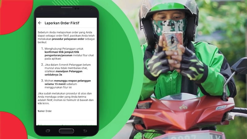 Gojek Bekali Fitur Lapor Order Fiktif untuk Driver