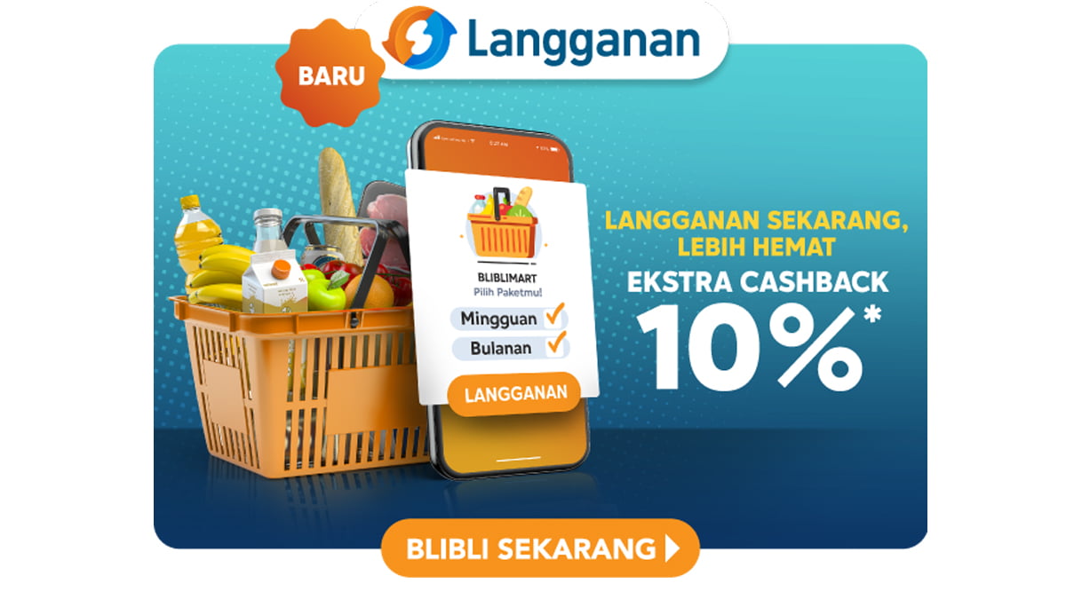 Bantu Pelanggan Berhemat di Tengah Pandemi, Blibli Luncurkan Fitur Langganan