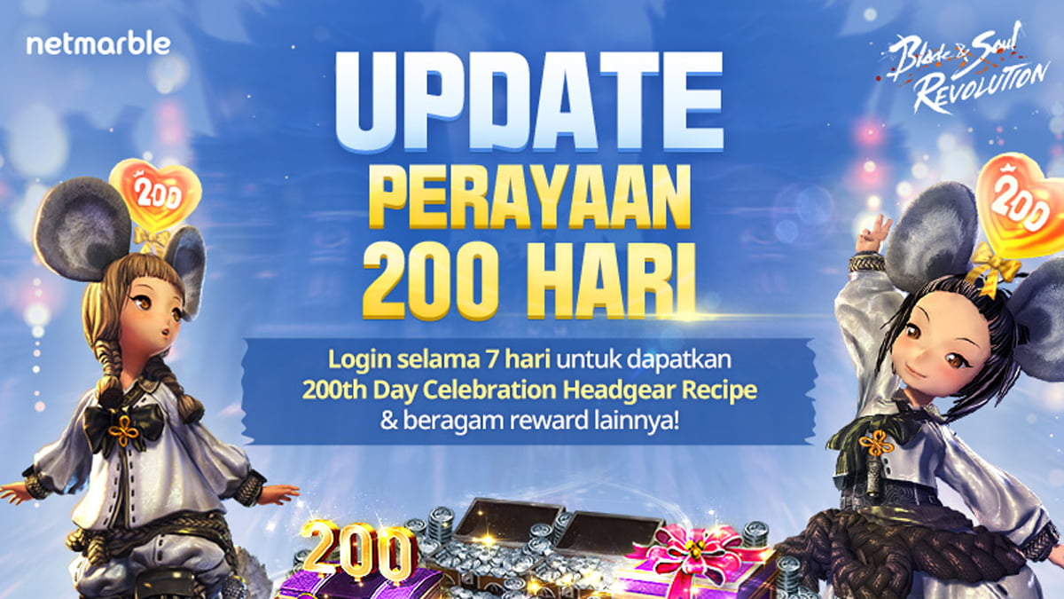 Rayakan 200 Hari Blade&Soul Revolution, Netmarble Hadirkan Update "Barren Ruins"