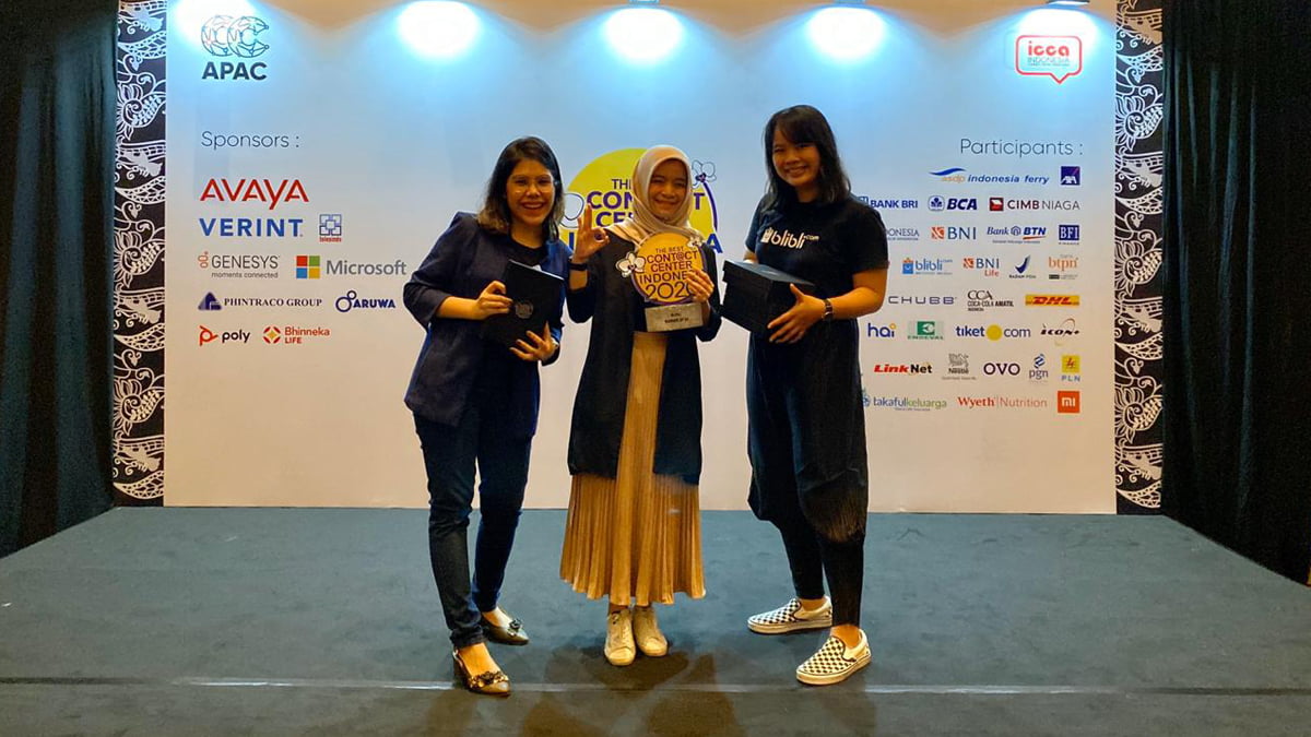 Blibli Raih 12 Penghargaan untuk Layanan Pelanggan pada The Best Contact Center Indonesia 2020