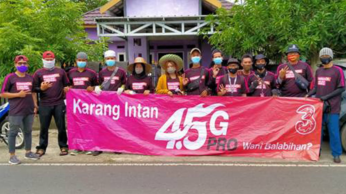 Dukung Aktivitas Digital, 3 Indonesia Tingkatkan Jaringan 4.5G Pro di Kalimantan