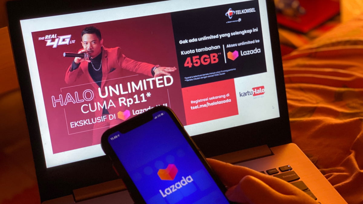 Telkomsel Gandeng Lazada, Hadirkan Diskon Jutaan Rupiah Hingga Voucher Belanja