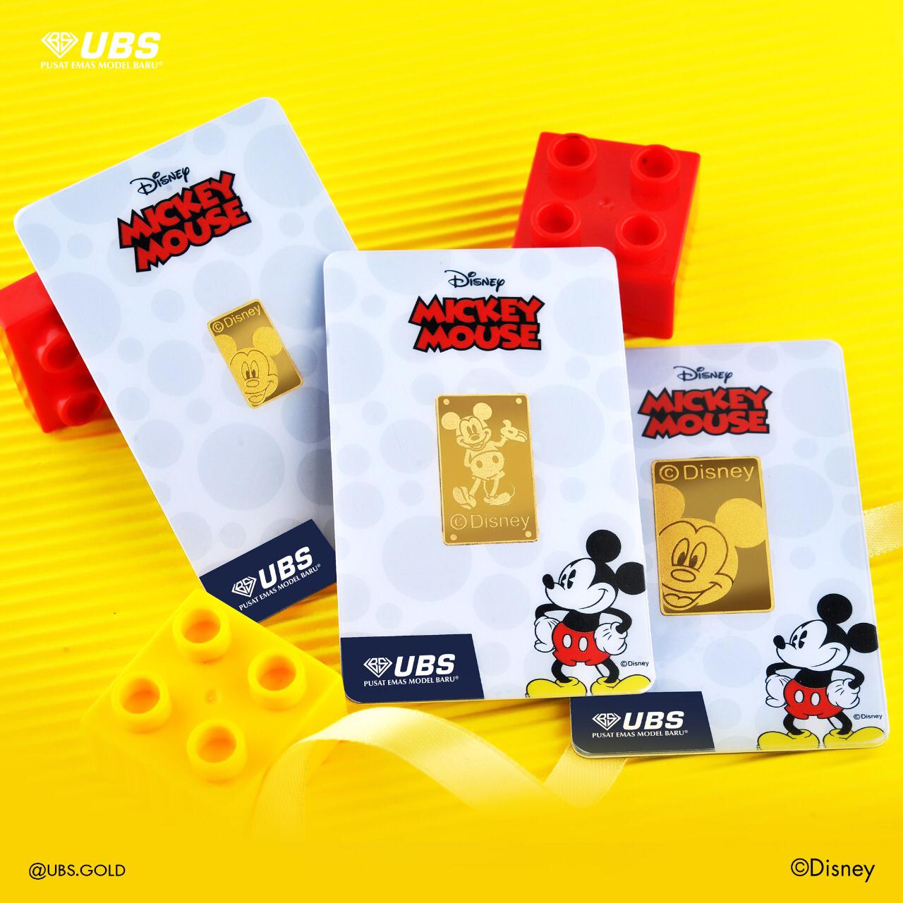 UBS Gold Hadirkan Logam Mulia Edisi Disney dengan Teknologi Augmented Reality