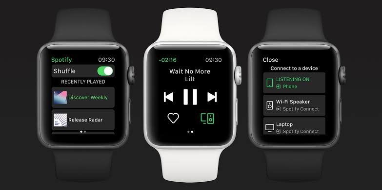 Spotify Kini Bisa Diakses Langsung Lewat Apple Watch