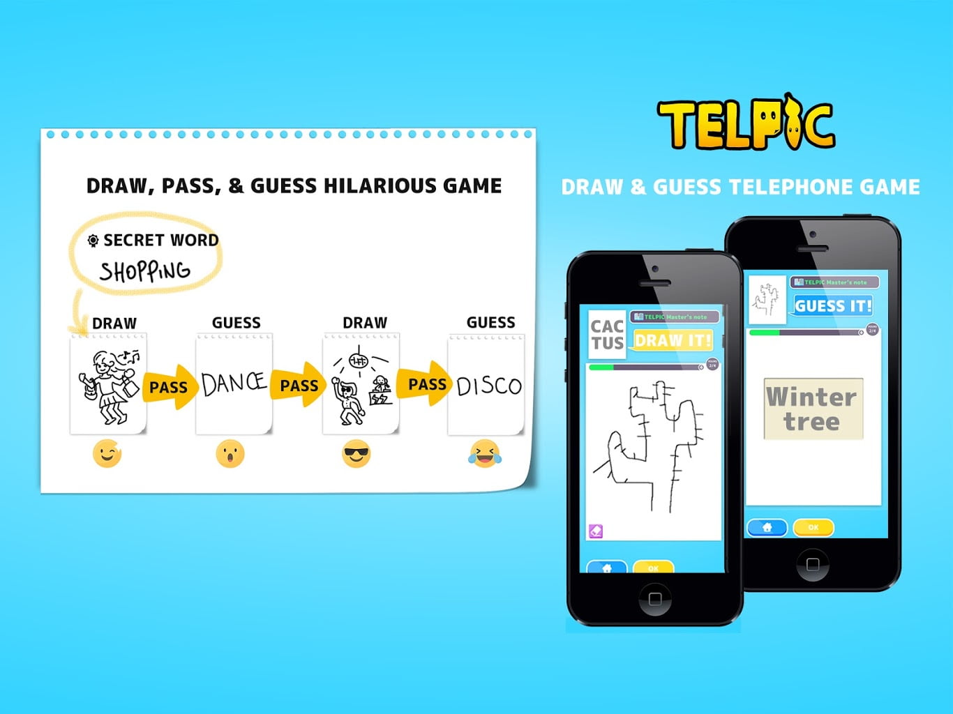 TELPIC, Game Tebak dan Gambar yang Sudah Hadir di iOS dan Android