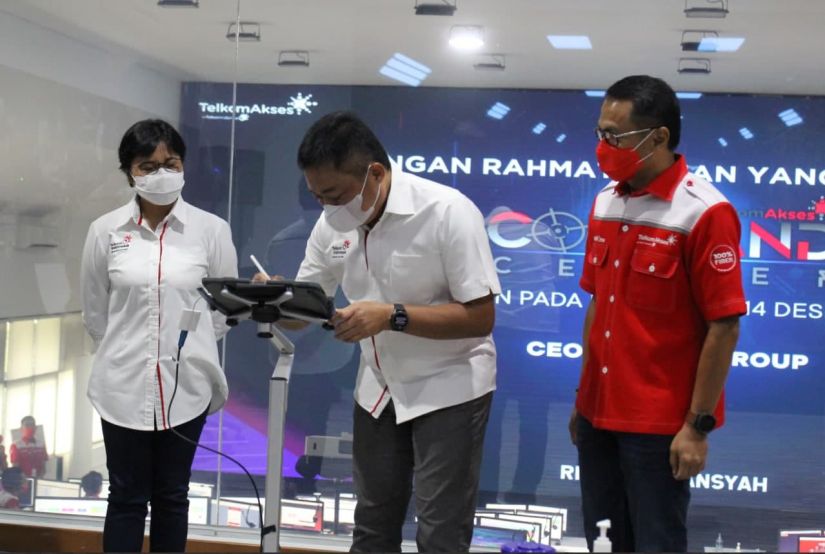 Telkom Bangun Command Center Jaga Kualitas Sinyal IndiHome