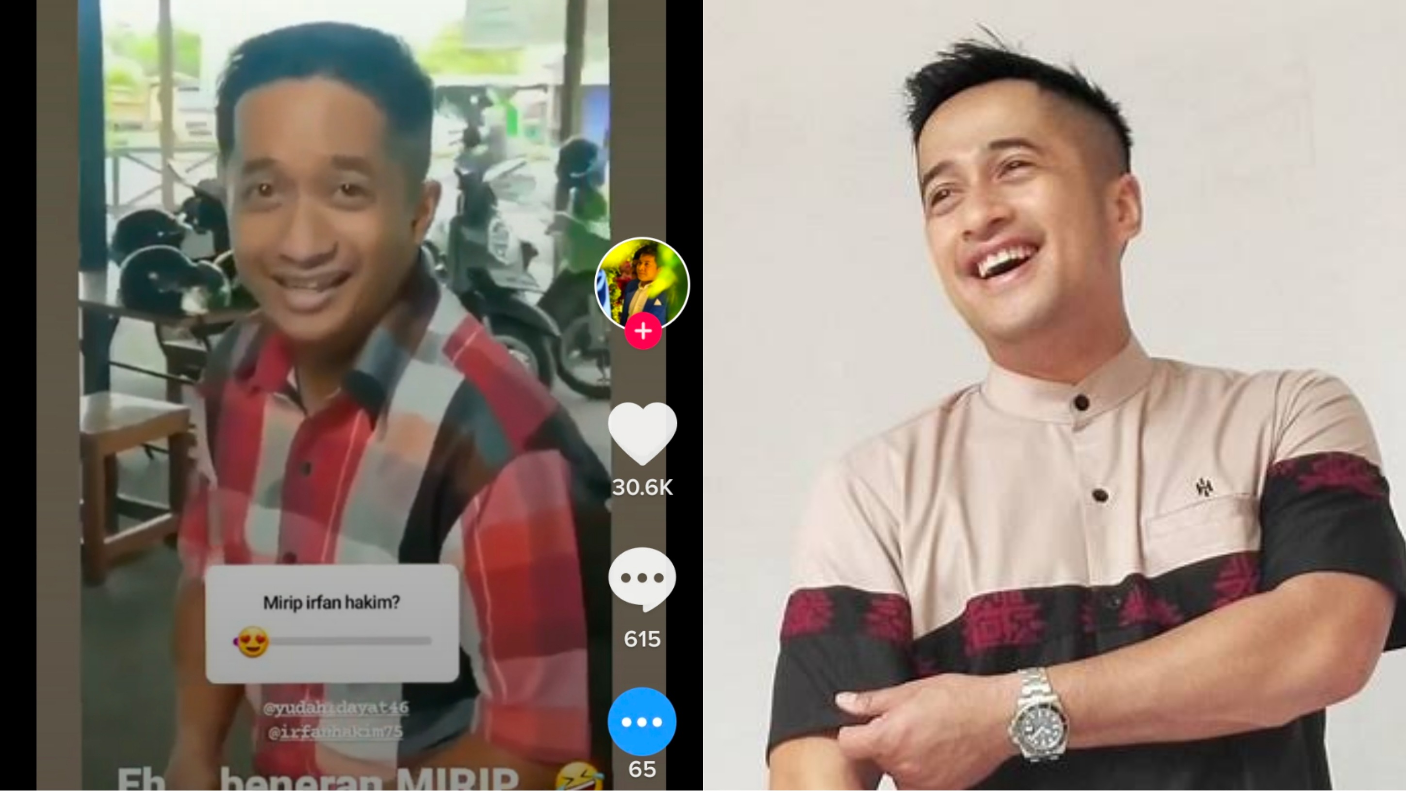 Muncul Sosok Mirip Irfan Hakim di TikTok, Netizen: Tanda-tanda Akhir Zaman?