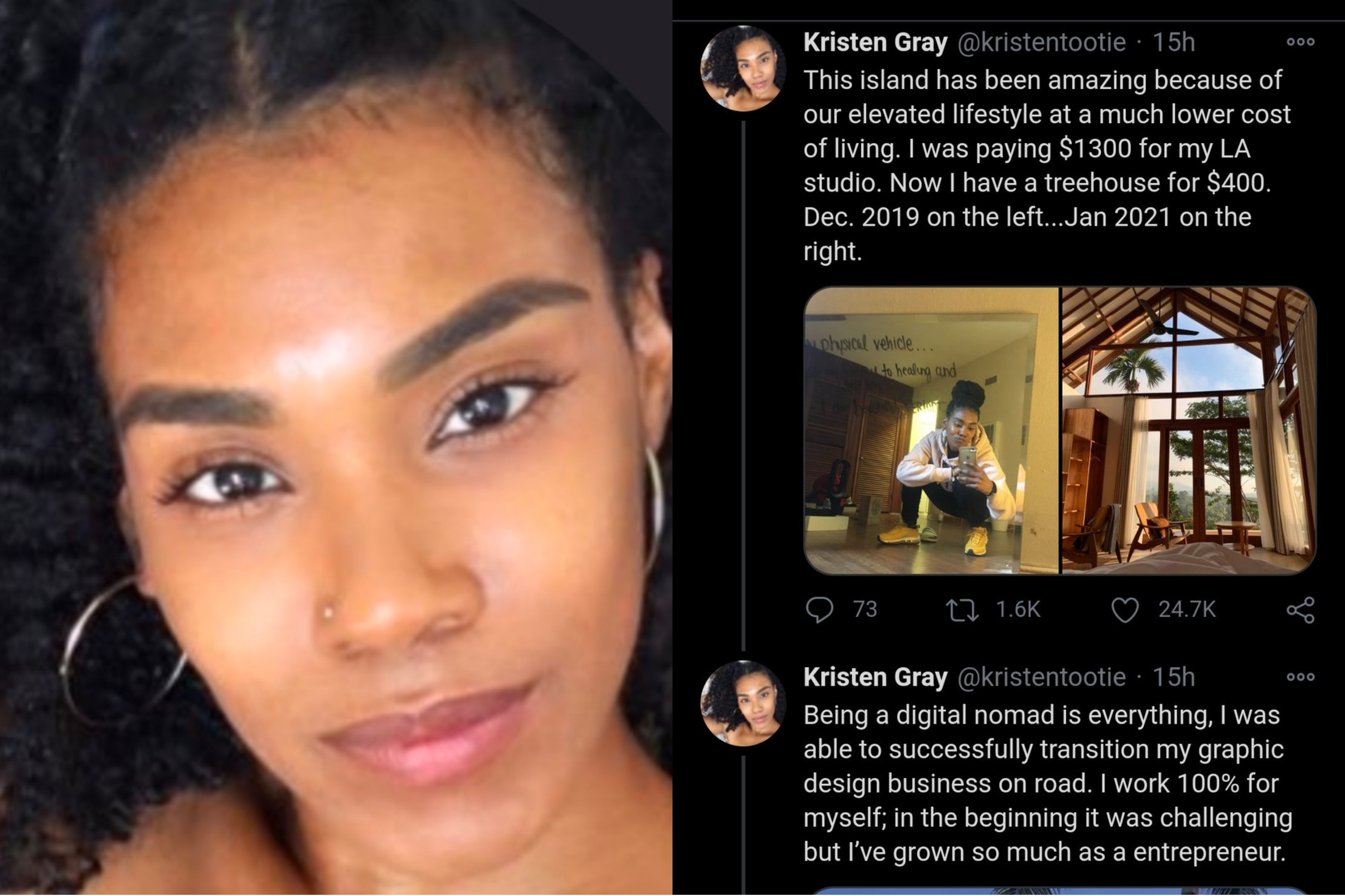 Ajak WNA Hidup Mewah di Bali, Kristen Gray Dihujat Netizen