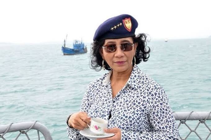 Sentil Abu Janda, Susi Pudjiastuti Tuai Dukungan Netizen