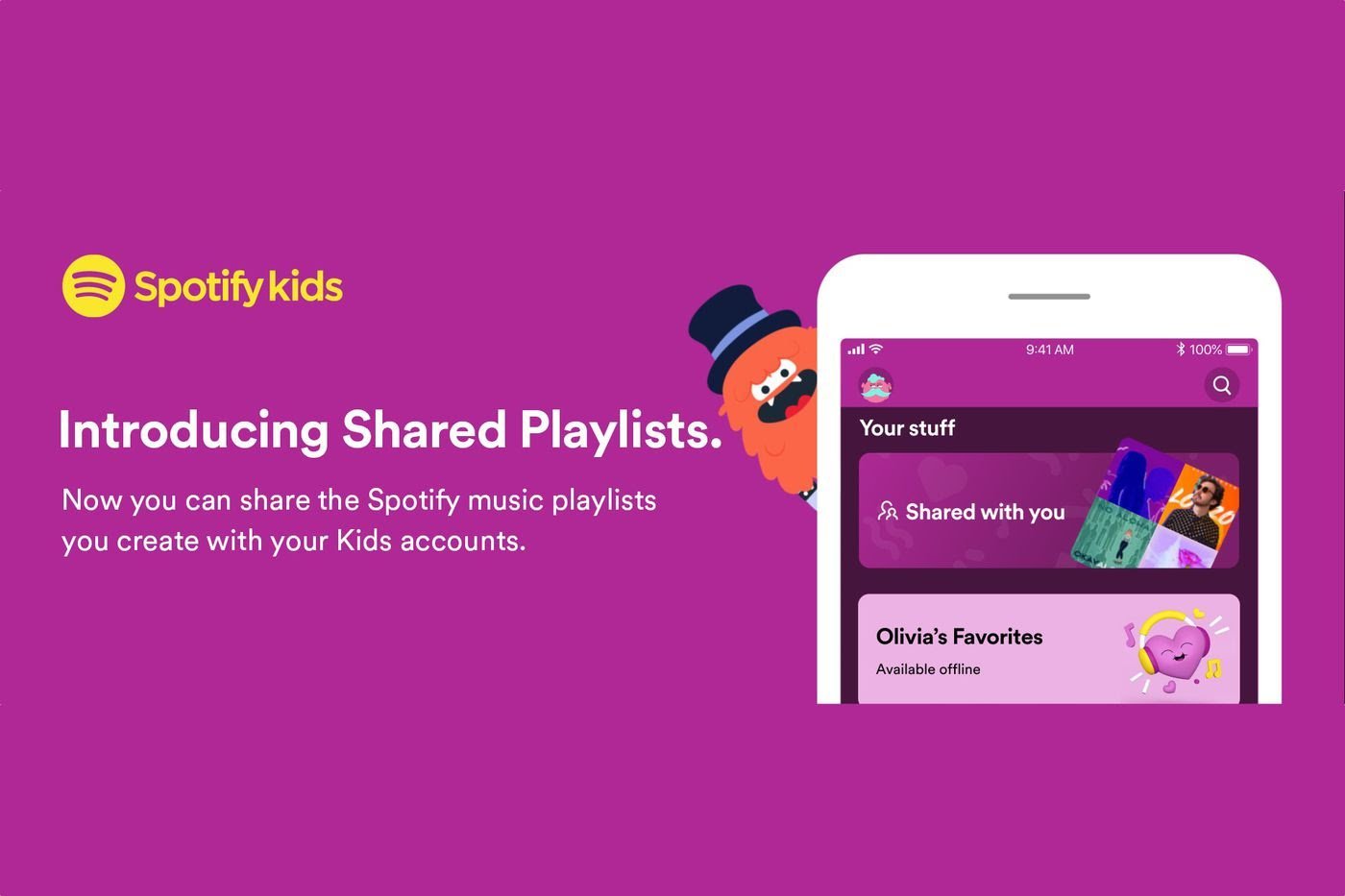 Spotify Hadirkan Fitur Pengontrol Musik Anak