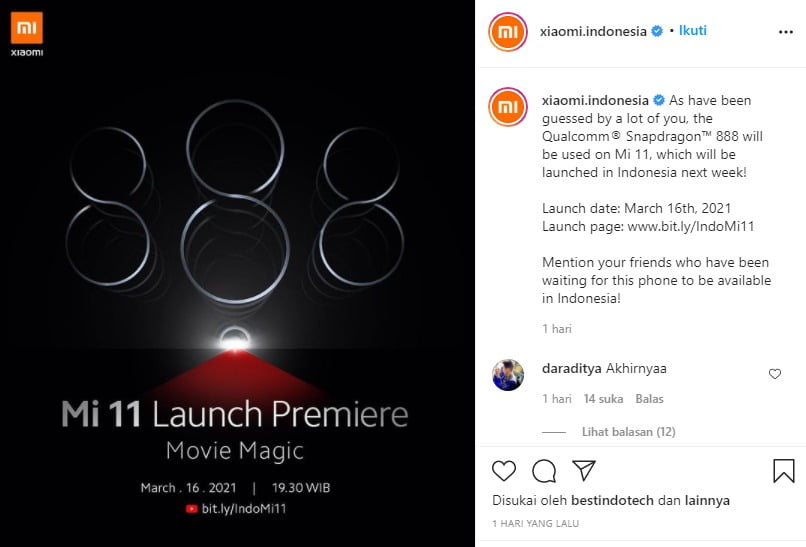 Xiaomi Mi 11 Segera Meluncur Di Indonesia, Catat Tanggalnya