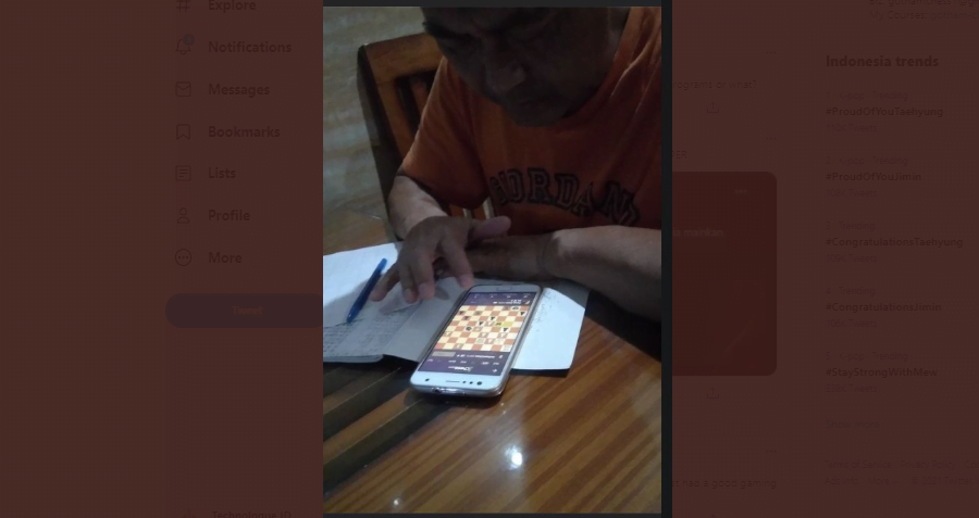 Chess.com Sebut Pak Dadang "Dewa Kipas" Curang