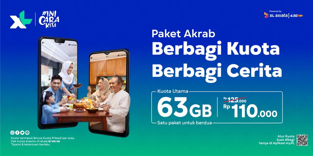 XL Axiata Luncurkan Paket Keluarga "AKRAB"