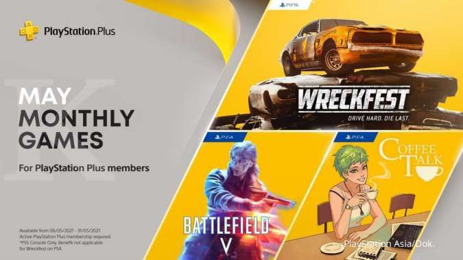 Daftar Game Gratis PlayStation Plus Edisi Bulan Mei 2021