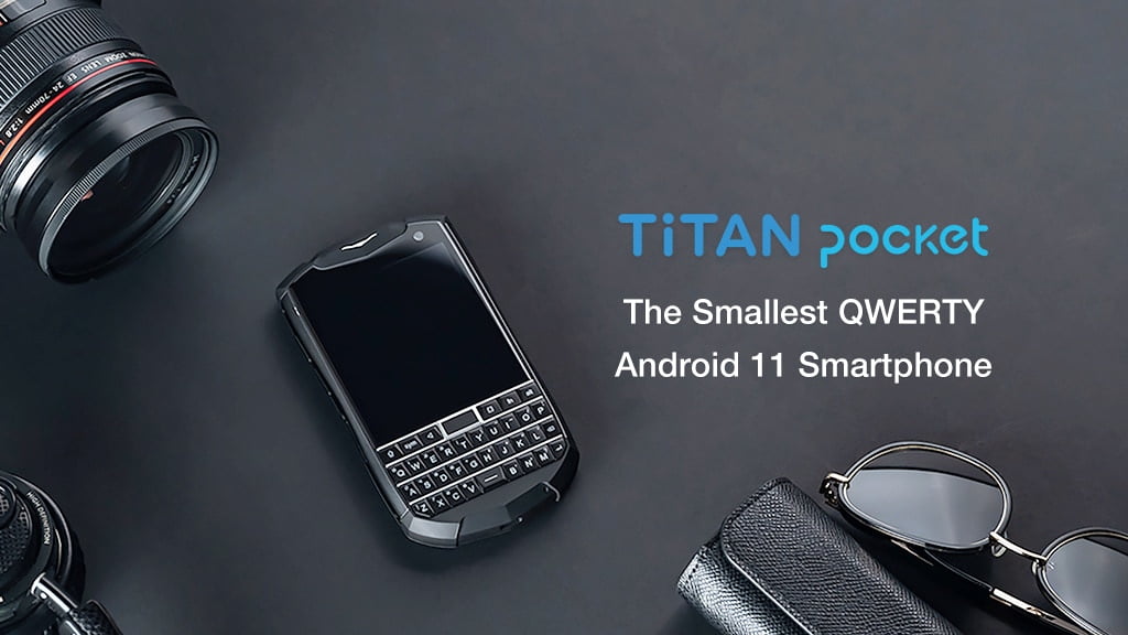 "Titan Pocket", Smartphone Android Mirip Blackberry